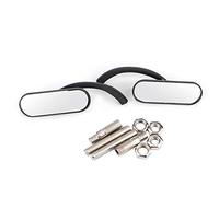 Pretfy MOTORCYCLE MINI Oval Oval View Specchi di Vista, 2 Pcs, Compatibili con i Modelli Ombra 600/750/1100