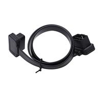 Pretfy OBDII PIN Accessorio Durevole Extender Reader OBD2 Connettore Cavo Maschio Femmina per Test Diagnostic Scanner Extension Codice - Montificazione Universale, Long -LA (0,4 m)