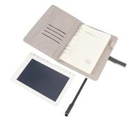 Pretfy Set Penna Intelligente Digitale e Lavagna per Prendere Appunti e Disegnare Senza Interruzioni, Perfetto per L'apprendimento, 80 Fogli, Design in Lega di Alluminio (Nera)