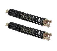 Pretfy Shock di Sospensione Posteriore Motociclistico, 2 Pcs 335 Mm Shock Posteriore Assorbitore in Lega di Metallo per lo Scooter GY6