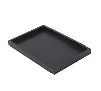 Pretfy Soluzione Ad Alte Prestazioni del tè in Legno Massiccio Versatile Ai Bordi Domestici Alzati Usa Moderni Eleganti in Legno e con Snack da Ristorante per Alimenti (22 * 12 * 2cm)