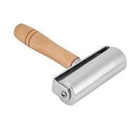 Pretfy Strumento a Rulli Artigianali in Pelle in Pelle Legno, Robusto, Liscio, Efficace, 100 Mm, per gli Operai (100 mm)