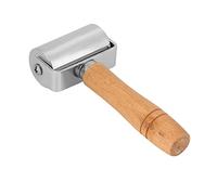 Pretfy Strumento a Rulli Artigianali in Pelle in Pelle Legno, Robusto, Liscio, Efficace, 100 Mm, per gli Operai (60 mm)