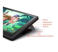 Pretfy Tablet Disegno Grafico 12HD-A H-IPS 11,6 Pollici con 8192 Livello di Pressione e Penna batteria- Compatibile con MacOS per L'animazione del Design Artistico