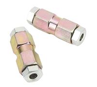 Pretfy Tusino Freno Attrezzature Premium Rapide in Metallo Britannico e Connettori per il Dado a Olio 10 Mm in 2pcs Tubo 16 Pollici 39 Pollici Maschio