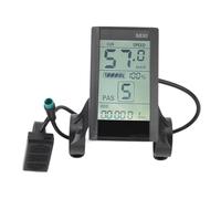 Pretfy Visualizza per Schermo ABS Schermo Scooter ABS Bicycle Electric Bicycle LCD da 24 V Visualizza in Bici da 5 Pin Bici 48 V Sturdy S830 con Pannello 36v Controllo Leggero Leggero