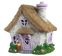 PRETMANNS Solar Fairy Garden House (lavanda)
