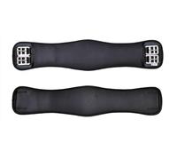 Preto Sottopancia sintetica con memory foam, elastico su entrambe le estremità, anatomico sottopancia per cavallo, anti-sfregamento e anti-gallo, con comfort completamente ammortizzato, forma