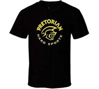 Pretorian Graphic Tee Shirt Mens Short Sleeve Cotton T-Shirt Fashion T Shirt Casual Tops Clothing Black 3XL