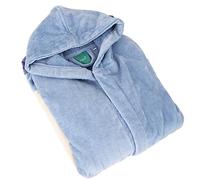 Pretti Primula Accappatoio Donna Taglia L, Blu (Avio)