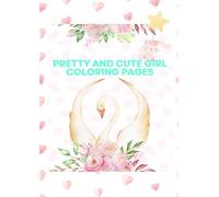 Pretty and cute girl coloring pages