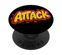 Pretty Attack - Costume per adulti e bambini PopSockets PopGrip Adesivo