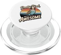 Pretty Bird - Parrocchetto retrò fantastico ornitologo PopSockets PopGrip per MagSafe