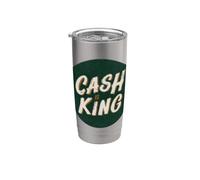 Pretty Cash is King - Costume da discorso Bicchiere termico in acciaio inox doppia parete