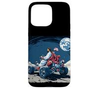Pretty Christ on Moon con veicolo per Gesù e gli appassionati dello spazio Custodia per iPhone 15 Pro Max