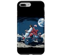Pretty Christ on Moon con veicolo per Gesù e gli appassionati dello spazio Custodia per iPhone 7 Plus/8 Plus