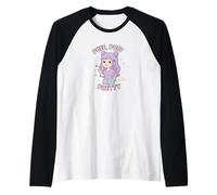 Pretty Cute Vibes Giocoso Estetica Maglia con Maniche Raglan