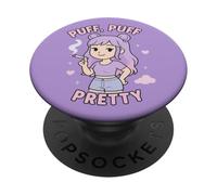 Pretty Cute Vibes Giocoso Estetica PopSockets PopGrip Adesivo
