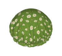 Pretty Daisy And Bud Cuffia Da Bagno Per Donna Riutilizzabile Cuffia Da Bagno Elastico Cuffie Capelli Per Salone Viaggi Spa