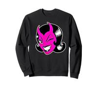Pretty Devil Woman x Devil Horns Felpa