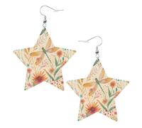 Pretty Dragonfly And Daisy Orecchini Penzolare Orecchini Da Donna Moda Accessori Per Carnevale Donne Tutti I Giorni