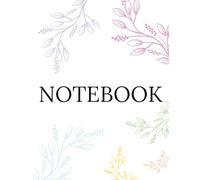 Pretty Flower Notebook: 120 page lined notebook, journal and diary