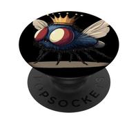 Pretty Fly con corona per costume da re e regine PopSockets PopGrip Adesivo