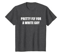 Pretty Fly per Un Bianco Ragazzo Maglietta, Bambini, Grigio Scuro, 4 Anni