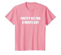 Pretty Fly per Un Bianco Ragazzo Maglietta, Bambini, Rosa, 12 Anni
