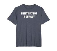 Pretty Fly per Un Ragazzo Timido Maglietta, Uomo Taglie Grandi, Pervinca, 2X Tall
