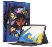 Pretty Girl Galaxy Custodia per Samsung Galaxy Tab S9 FE 5G 11"/Galaxy Tab S9 11" 2023, custodia con angoli di visualizzazione multipli con supporto per penna S Auto Sleep/Wake per Galaxy Tab S9 FE