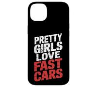 Pretty Girls Love Fast Cars Donne del pilota da pilota - Custodia per iPhone 14 Plus