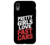 Pretty Girls Love Fast Cars Donne del pilota da pilota - Custodia per iPhone XR