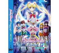 Pretty Guardian Sailor Moon Eternal The Movie 1-2 DVD anime giapponese dub in...