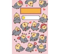 Pretty in Pink Cockatiels: Pastel Notebook for Journaling, Notes, and Cute Creative Moments: Adorable Kawaii Cockatiel-Themed Journal with Matte Soft ... Artists, Bird Fans, and Daily Reflection
