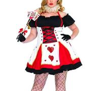 Pretty Karten-Spielerin Poker Costume Vestitino