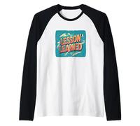Pretty Lesson Learned Outfit per i fan delle dichiarazioni Maglia con Maniche Raglan