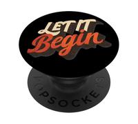 Pretty Let it Begin - Emblema del discorso PopSockets PopGrip Adesivo