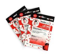 Pretty Line - Bustine Bicomponenti LiftingTreatment SIERO + MASCHERA - Made in Italy (Pack 3 Pezzi - 30 ml)