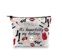 Pretty Little L Inspired Makeup Bag Pll Tv Show Fan Regalo Amicizia Pll Fiction Tv Zipper Pouch, Immortalità My Darlings Ku, alla moda
