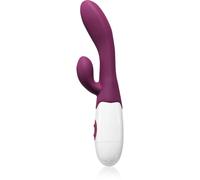 PRETTY LOVE Alvis vibratore con stimolatore clitorideo Violet 20 cm