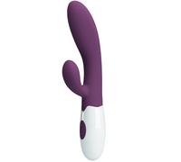 Pretty Love Alvis - Vibratore Rabbit per Punto G e Clitoride Viola