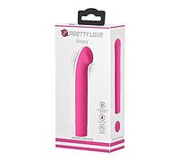 Pretty Love Bogey - Mini G-Spot in silicone con 10 funzioni, colore: Rosa