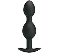 PRETTY LOVE - BOLAS ANALES SILICONA 12.5 CM NEGRO