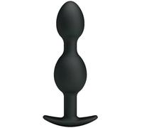 Pretty love bolas anales silicona 12.5 cm negro