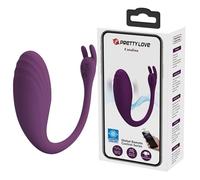 Pretty Love Catalina Vibrating Egg with App Global Remote Control Series Purple