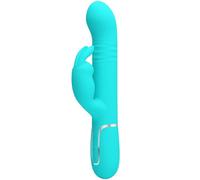 Pretty Love Coale - Vibratore Rabbit con Rotazione e Up & Down - Verde
