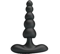 Pretty Love Corban - Vibratore Anale in Silicone 10 Vibrazioni Nero