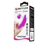 PRETTY LOVE - POTENTE STIMOLATORE DELLE DITA DELPHINI VIOLA