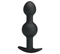 PALLINE SFERE BUTT PLUG ANALE IN SILICONE VIBRANTE VIBRATORE SEX TOYS SEXY SHOP